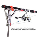 Automatic Rod Lifter Double Spring Fishing Rod Stainless Steel Fort Rod M0N7