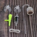 Aquarium Acrylic CO2 Diffuser Carbon Dioxide Atomizer Reactor Flat Bottom S