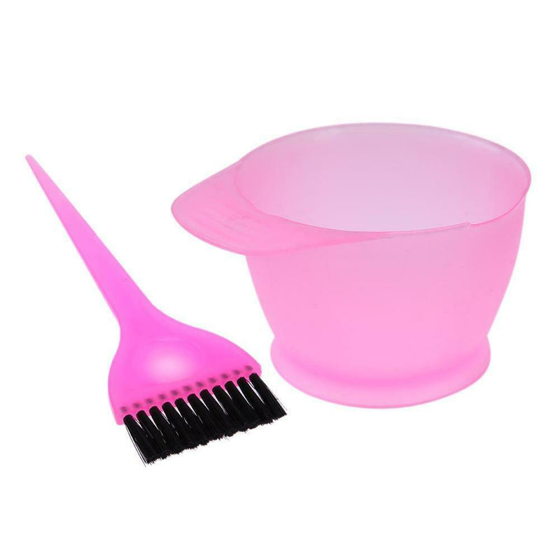 2pcs/Set Plastic Hair Color Mixing Bowl+Dyed Comb Salon Hairdressing Tools A