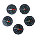 Lots Of 5 Mini  Watch Compass Set Acrylic Compasses Tools Kit Watches