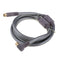 90 Degree TV 9mm Coaxial Cable Aerial Male to Male RF Antenna Cable gray