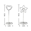 20 Pieces Door Name Table Holder Photo Memo Card Clip Brand Place Wedding f T8K9