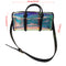 Portable Women Large Capacity PVC Shoulder Bag Holographic Weekend Luggage Tote