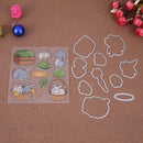 Metal Cutting Dies Stencil Scrapbooking Rabbit Stamp Embossing Paper Cards