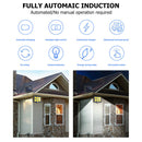 IP65 Solar Wall Light Remote Control Motion Sensor Outdoor Lamp (120LED)