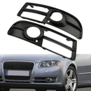 2Pcs Car Front Bumper Under Grille Fog Light Stand For A4 B7 05-08
