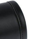 1PC Black/Red Leather Dice Cup Felt Lining Quiet Shaker for Playing Dice Game