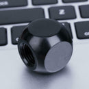 G1/4 Inner Thread Metal 3-Way PC Water Cooling System Water Tube Connector A