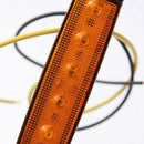 10Pcs Amber 24V 6 LED Side Marker Indicators Lights Lamp Car Truck Trailer Bus
