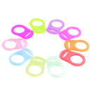20pcs Multi Silicone Button Holder Clip Adapter for Ring Dummy/Pacifier