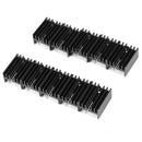 10Pcs 20x15x11mm Black Aluminum Heat Sink for TO-220  ME