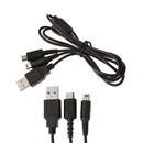 1.2m USB Data Charging Cable Charger Wire Cord for Nintendo NDSI 3DS NDSL