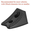 4 Pack Heavy Duty Wheel Chocks For Caravan Car Wheel Stoppers Tire Stops Pa