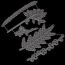 Leaf set Metal Cutting Dies For DIY Scrapbooking Card Paper Album bjJ Gw