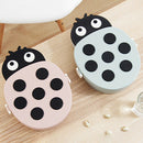 Ladybug Dried Nut Fruit Candy Box With Covered Five Divided Compartment Sna