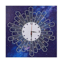 DIY Special Shaped Diamond Painting Novelty Flower Wall Clock Crafts Decor