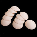 15 Pairs Round Shape Removable Cups Inserts Women Sport Yoga Bra Pad Withe Black