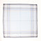 10X Men Handkerchiefs Square Decorative Suits Grid Cotton Plaid Pocket Hanky