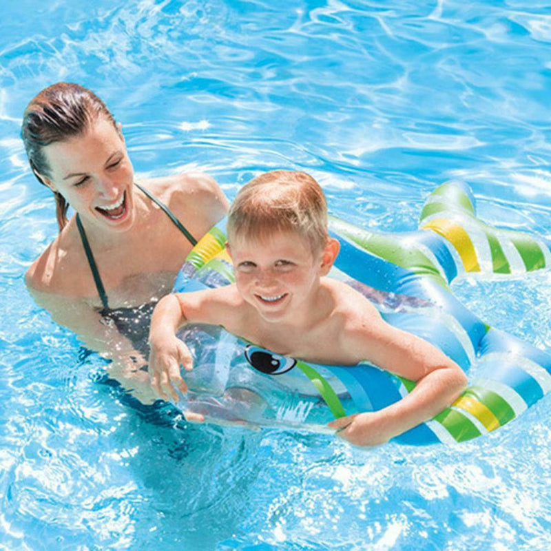 Cartoon Fish Baby Swimming Ring Pool Armpit Float Toddler Water Swim Toys