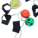 60mm Bouncy Wrist Band Ball Elastic Rubber Ball Wrist Bounce Ball LJ