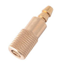 Car 6mm Tyre Tire Inflator Valve Connector Tyre Air Pump Chuck Valve Clip Bras3C