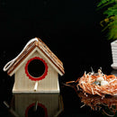 Wooden Parakeet Nest Box, Budgie Nesting House, Breeding Box for Lovebirds,