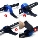 10pcs Fishing Rod Belt Rod Strap Rod Tie Suspenders Fishing Tackle Accessories