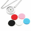 Aromatherapy Essential Oil Diffuser Necklace 316L Stainless Steel Locket Pe Q2L8