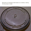 1* Round Rotating Tray Spice Rack Kitchen Revolving Storage Organize Rack J9E1