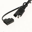 8inch SAE to DC5521 Adapter Cable Motorcycle  Clothing Jack Adapter