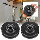 4pcs Sliding Barn Door Wheel Closet Hardware Roller Cabinet Window Pulley