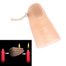1Pc Magic tricks prop candle flame movement fire rubber finger thumb magicKQ FT