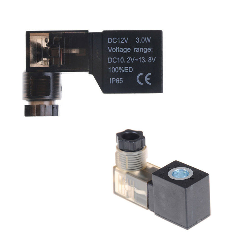 Electrical Pneumatic 4V110 Solenoid Valve Coil DC 12V with Lamp Ne  S Gw
