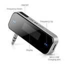 3.5mm Music Audio FM Transmitter Wireless In-car Transmitter for Car Radio