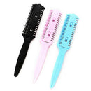 hairdressing tool barber scissor hair cut styling razor magic blade comb3cz