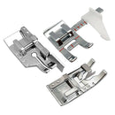 Sewing Machine Presser Foot Set 1/4 Inch Quilting Foot for Most Low Shank