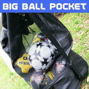 Drawstring Soccer Basketball Volleyball Bag Balls Storage Holder Backpack P U5R7