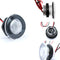 4Pcs DC12V Blue LED Round Courtesy Light Yacht Marine Boat Stair Deck Lamp