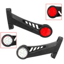 1Pc 12V 24 LED Side Marker Light Outline Stalk Lamp For Trailer Truck Van Lor Bj