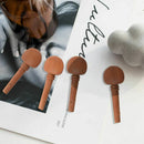 4pcs 4/4 Size Violin Fiddle Tuning Peg Set Jujube Wooden Replacement for X4K1
