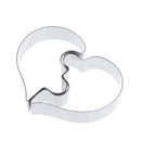 Love Puzzle Cookie Cutter Stainless Steel Wedding Fondant DIY Pastry Baking MBX