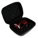 Shockproof Leather Fishing Tackle Fishing Rod Reel Carry Bag Pole Storage Case