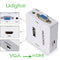 HDMI to VGA Male to Female Adapter Cable with Audio Port K7F5
