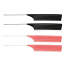 Set of 4 ABS Sectioning Weave Highlighting Foiling Hair Comb Hair Combs