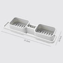 Kitchen Sink Faucet Sponge Soap Storage Organizer Shelf Rack Cloth Holder O0B2