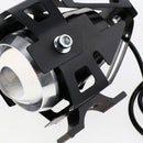 Motorcycle LED Headlight U5 125W FOG Light High Power Spot Bulb White 6000K
