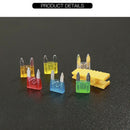 120Pcs Micro Mini Blade Fuses Assorted Kit Car Auto Truck SUV Low Profile 5-30A