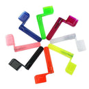 6 Pieces Colorful Plastic Guitar String Winder Bridge Pin Peg Puller