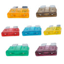 140Pcs Blade Fuse Set Kit for Car Motorcycle Truck 5A 7.5A 10A 15A 20A 25A