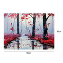 DIY Full Drill Round Diamond Painting Embroidery Kits Needlework Set Decor